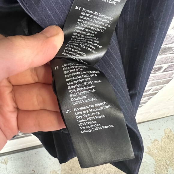 Cos women’s pinstripe blazer - size 4 - Picture 4 of 16